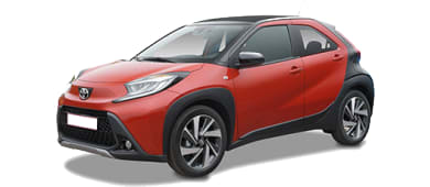 Toyota Aygo X leasing - front angle - DirectLease